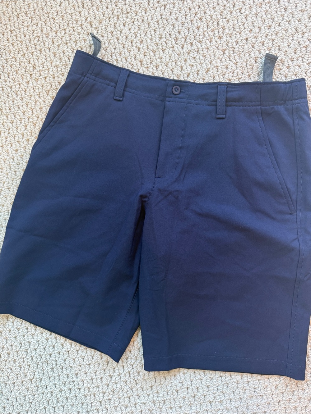 Under Armour Men's Navy Tech Flat-Front Shorts